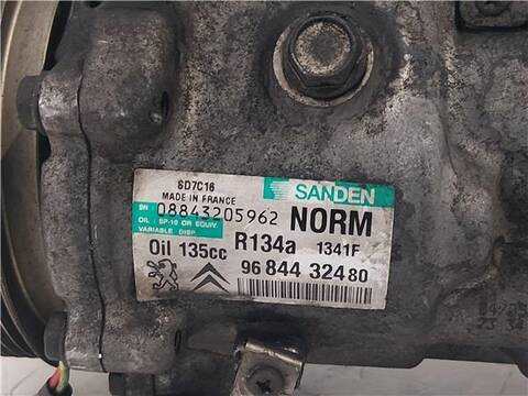 Foto 3ª: Compresor Aire Acondicionado Citroen C4 1.6 HDI PICASSO 109CV 80KW [9HZ-DV6TED4] (2009)
