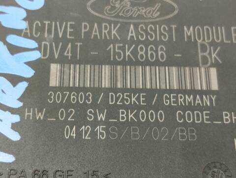 Foto 3ª: Centralita Parking Ford Kuga ST-LINE 2WD 180CV 132KW [JTMA] (2016)