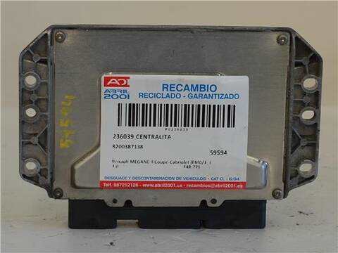 Centralita Motor ECU Renault Megane 2.0 COUPE 135CV 99KW II COUPE-CABRIOLET EM0/1_)