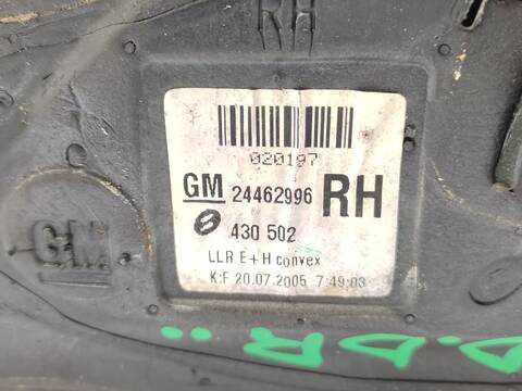 Foto 3ª: Retrovisor Derecho Opel Astra 1.7 CDTI L35) 101CV 74KW [Z17DTH] (2005)