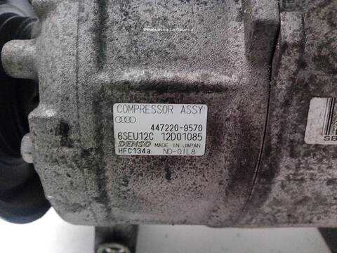 Foto 2ª: Compresor Aire Acondicionado Audi A4 VERSION INDEFINIDA (2004)