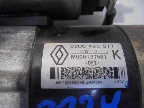 Foto 4ª: Motor de Arranque Renault Megane CONFORT AUTHENTIQUE BERLINA 82CV 60KW II BERLINA 3P [K9K D7] (2005)