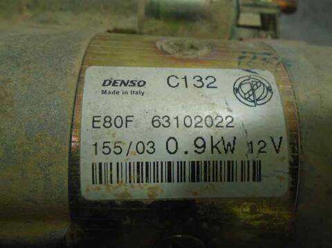 Foto 4ª: Motor de Arranque Fiat Panda 1.2 CAT 60CV 44KW [188A4000] (2003)