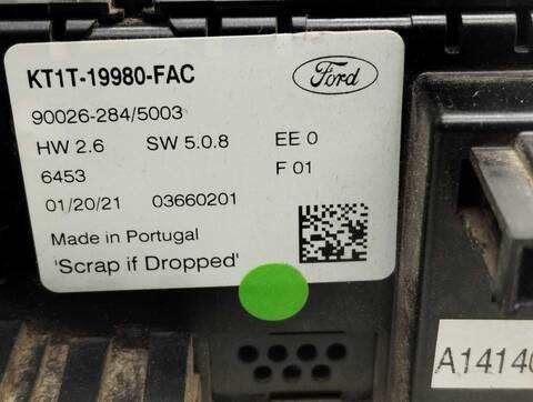 Foto 4ª: Mando Calefacción A. A. Ford Transit KOMBI TREND LARGO 120CV 88KW [ZTGA] (2021)