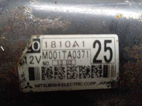 Foto 4ª: Motor de Arranque Mitsubishi ASX MOTION 4WD 150CV 110KW [4N13] (2011)