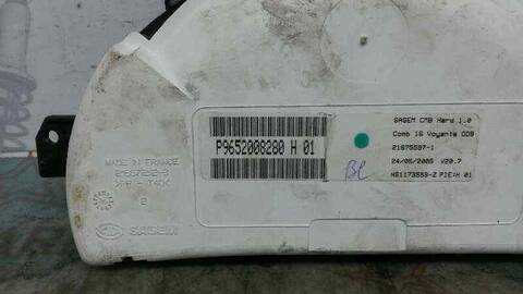 Foto 3ª: Cuadro de Instrumentos Citroen C3 VERSION INDEFINIDA (2002)