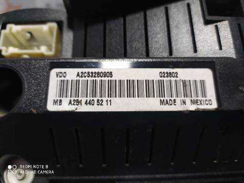 Foto 4ª: Cuadro de Instrumentos Mercedes Clase ML 300 3.0 CDI W164) 224CV 165KW AUT. OM642 [OM642940] (2008)