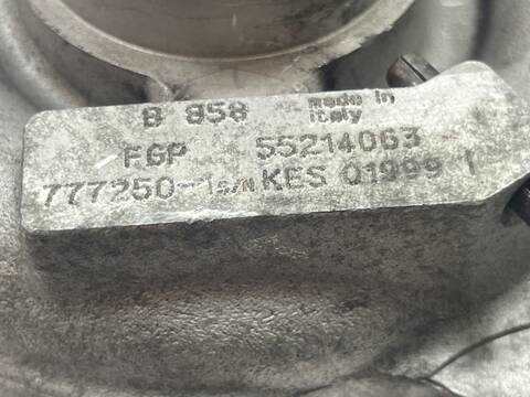 Foto 3ª: Turbocompresor Fiat Bravo 1.9 D 120CV 88KW 198) 937A5000 (2007)