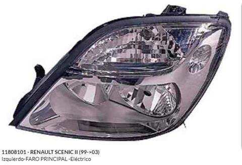 Faro Izquierdo Renault Scenic 98CV 72KW JA..)