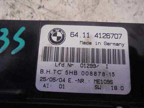 Foto 2ª: Mando Climatizador Bmw Serie 3 315 2.0 DIESEL CAT BERLINA 116CV 85KW [2040D] (2004)