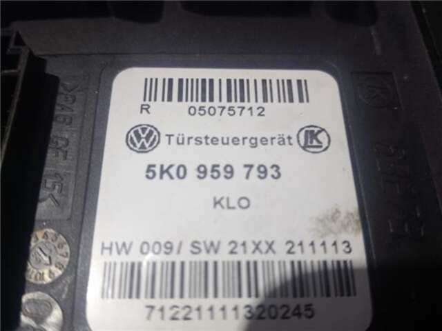 Foto 3ª: Elevalunas Eléctrico Delantero Izquierdo Volkswagen Touran 1.6 ADVANCE BLUEMOTION [1.6 LTR. - 77 KW TDI DPF] [CAYC]