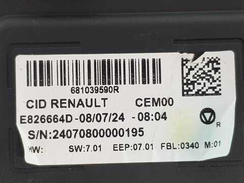Foto 3ª: Pantalla Multifuncion Renault Clio SIN DEFINIR