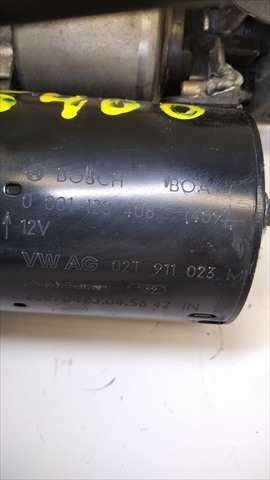 Foto 3ª: Motor de Arranque Volkswagen Golf 1.6 GASOLINA [G/BSE] (2007)