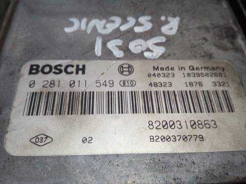 Foto 2ª: Centralita Motor ECU Renault Scenic GRAND DYNAMIQUE 120CV 88KW [F9Q812] (2004)