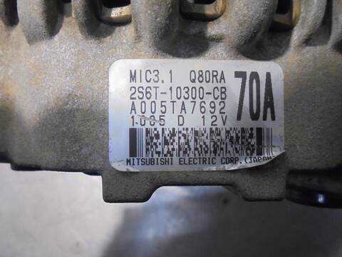 Foto 4ª: Alternador Ford Fusion 1.4 16V CAT 80CV 59KW [FXJB] (2005)