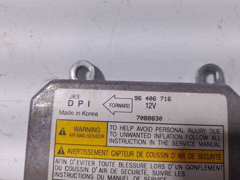 Foto 2ª: Centralita Airbag Chevrolet Nubira SE BERLINA 109CV 80KW [F16D3] (2005)