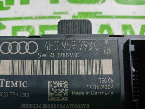 Foto 2ª: Centralita Cierre Centralizado Audi A6 2.4 BERLINA 177CV 130KW [BDW] (2004)