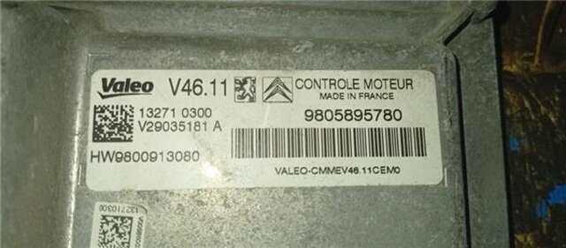 Foto 2ª: Centralita Motor ECU Citroen DS3 1.2 DESIGN [1.2 LTR. - 60 KW 12V E-VTI]