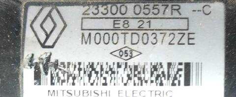 Foto 3ª: Motor de Arranque Renault Clio 0.9 TCE 90 BHNF BHMA BHMH BHJK BHJR) (2012)