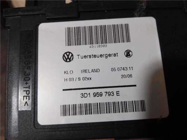 Foto 3ª: Elevalunas Eléctrico Delantero Izquierdo Volkswagen Touareg 3.0 TDI V6 [3.0 LTR. - 165 KW V6 TDI DPF] [BKS]