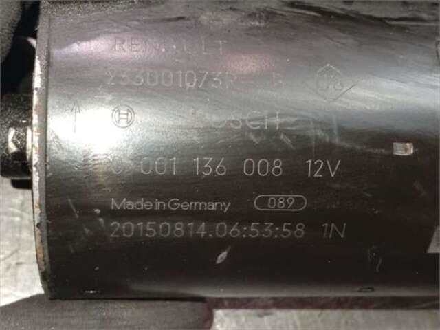 Motor de Arranque Nissan Juke 1.5 FUN [1.5 LTR. - 81 KW TURBODIESEL CAT]