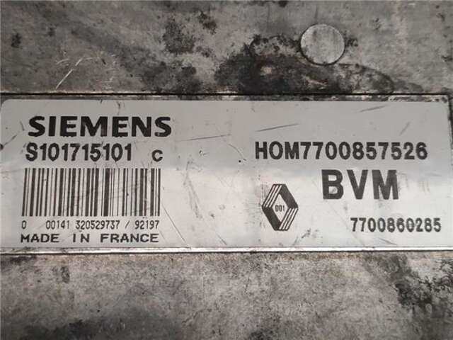 Foto 2ª: Centralita Motor ECU Renault 19 1.8 (5/353F. B/C538) [F2N 720]