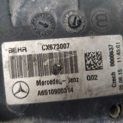 Foto 3ª: Intercooler Mercedes Clase C 160 C 220 T CDI BLUETEC 205.204) 170CV 125KW FAMILIAR [651921] (2014)