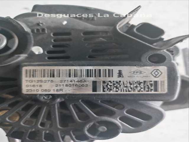 Foto 2ª: Alternador Renault Clio 1.5 DCI 75 75CV [K9K 612] (2012)