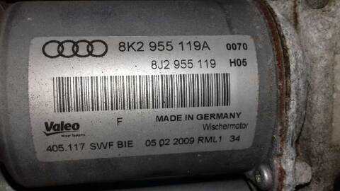 Foto 3ª: Motor Limpia Delantero Audi A4 BASICO AVANT 143CV 105KW [CAGA] (2009)
