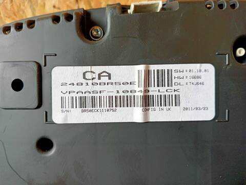 Foto 2ª: Cuadro de Instrumentos Nissan Qashqai 360 1 DCI TD CAT 103CV (2007)