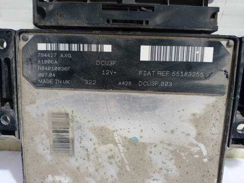Foto 2ª: Centralita Motor ECU Fiat Doblo 1.9 D ACTIVE 05.2004 ) 63CV 46KW [223A6000] (2004)