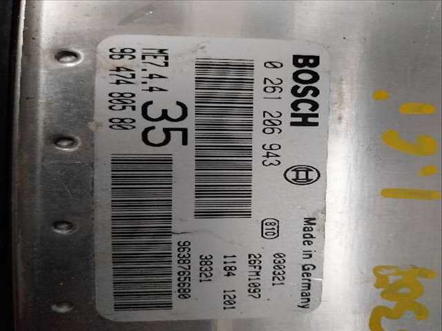 Foto 3ª: Centralita Motor ECU Peugeot 307 1.6 G [G-NFU] (2003)