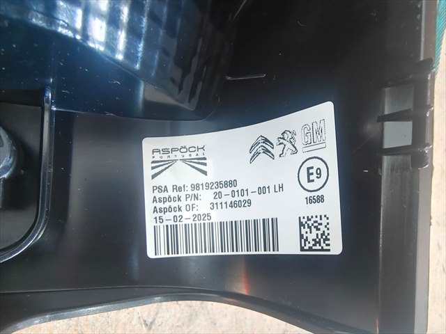 Foto 2ª: Piloto Trasero Izquierdo Citroen Berlingo . (2018)