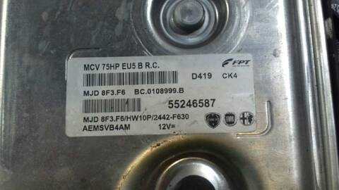 Foto 3ª: Centralita Motor ECU Peugeot Bipper BASICO 75CV 55KW [199A9000] (2012)