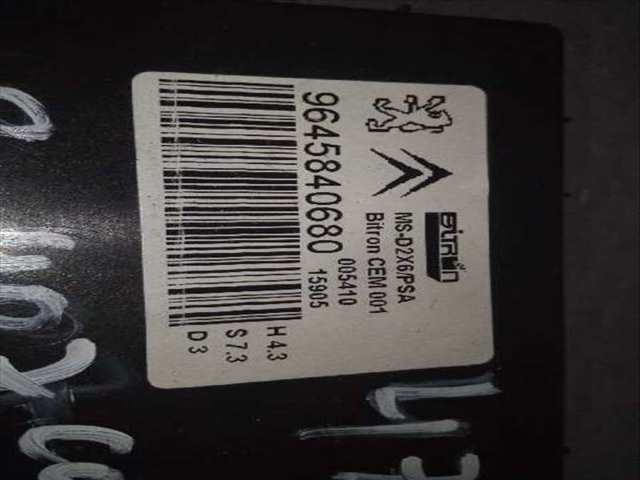 Foto 2ª: Modulo Confort BCM Peugeot 407 PACK COUPE 204CV 150KW [UHZ] (2006)