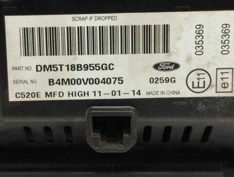 Foto 2ª: Pantalla Multifuncion Ford Focus EDITION 125CV 92KW [M1DA] (2014)