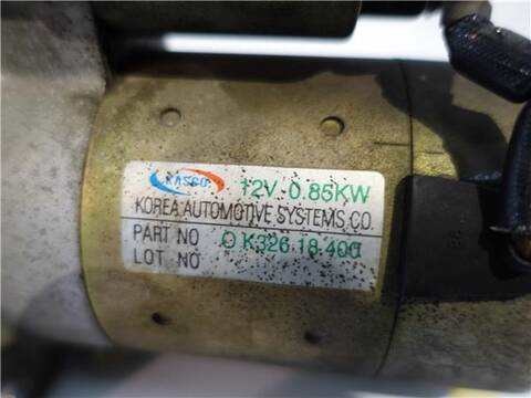Foto 3ª: Motor de Arranque Kia Rio 1.5 16V 98CV 72KW [G/ A5D] (2001)