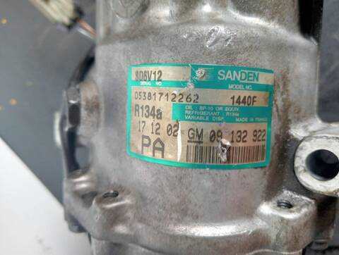Foto 3ª: Compresor Aire Acondicionado Opel Astra 2.0 DTI 101CV (1998)