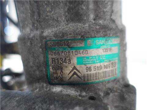 Foto 3ª: Compresor Aire Acondicionado Citroen C4 1.6 HDI BERLINA 109CV 80KW [9HY (DV6TED4)] (2004)