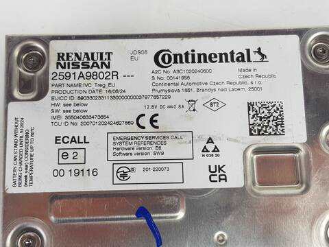 Foto 2ª: Centralita Motor ECU Renault Kangoo AUTHENTIC