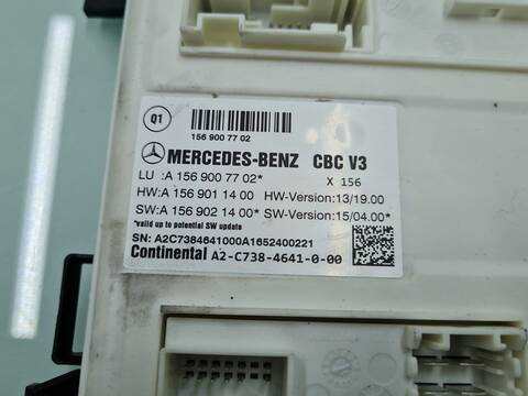 Foto 2ª: Centralita Motor ECU Mercedes Clase G 230 GLA 200 CDI 156.908) 136CV 100KW [651930] (2016)