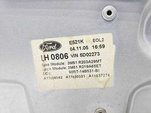Foto 2ª: Elevalunas Eléctrico Delantero Izquierdo Ford C Max AMBIENTE D) 115CV 85KW FOCUS CAP) [KKDA] (2005)