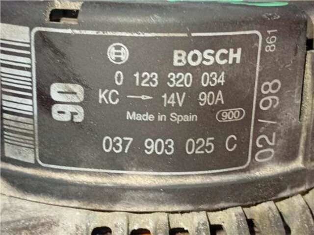 Foto 2ª: Alternador Volkswagen New Beetle 2.0 [2.0 LTR. - 85 KW] [AEG]