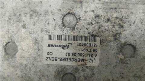 Foto 2ª: Intercooler Mercedes Clase E 180 3.2 E 320 CDI 211.026) [3 2 LTR. - 150 KW CDI CAT] BERLINA 204CV