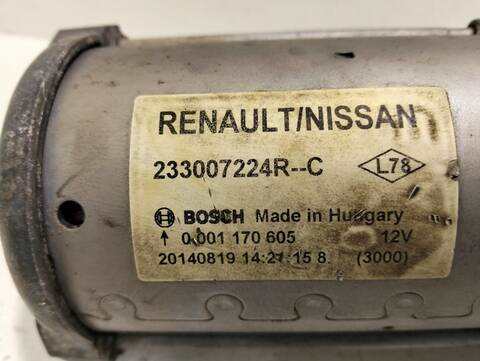 Foto 3ª: Motor de Arranque Nissan Qashqai 360° 1 TD CAT 110CV [K9K636] (2013)