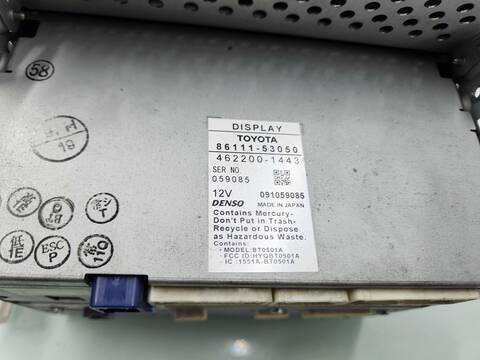 Foto 3ª: Pantalla Multifuncion Lexus IS 220D 177CV 130KW [2AD-FHV] (2007)