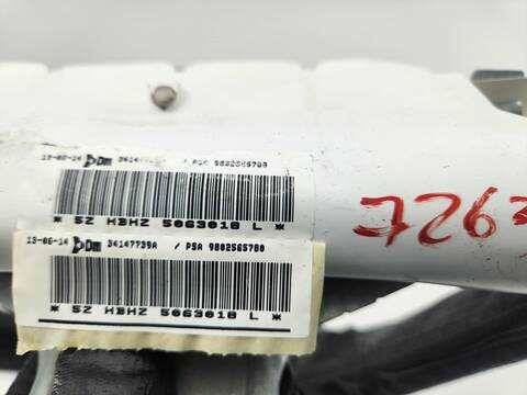 Foto 2ª: Airbag Cortina Delantero Izquierdo Citroen DS5 SPORT 181CV 133KW [AH02] (2014)