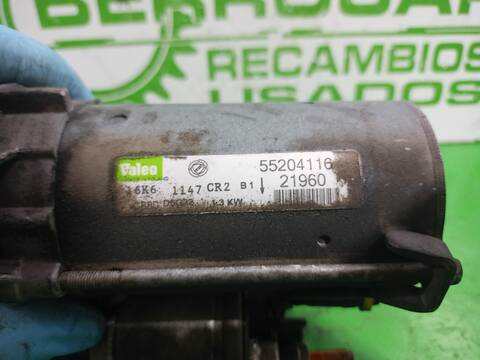 Foto 2ª: Motor de Arranque Lancia Y 1.3 MULTIJET 16V ARGENTO 10.2006 ) 75CV 55KW [199A2000] (2006)
