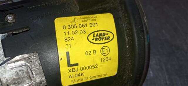 Foto 2ª: Faro Antiniebla Delantero Izquierdo Land Rover Range 3.0 TD6 HSE [3.0 LTR. - 130 KW TD6] [306D1]