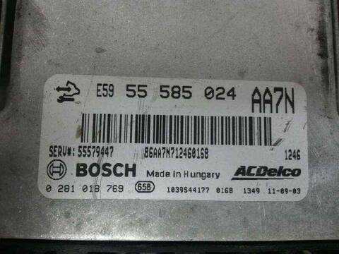 Foto 2ª: Centralita Motor ECU Opel Astra 2.0 16V CDTI 165CV 121KW [A20DTH] (2011)